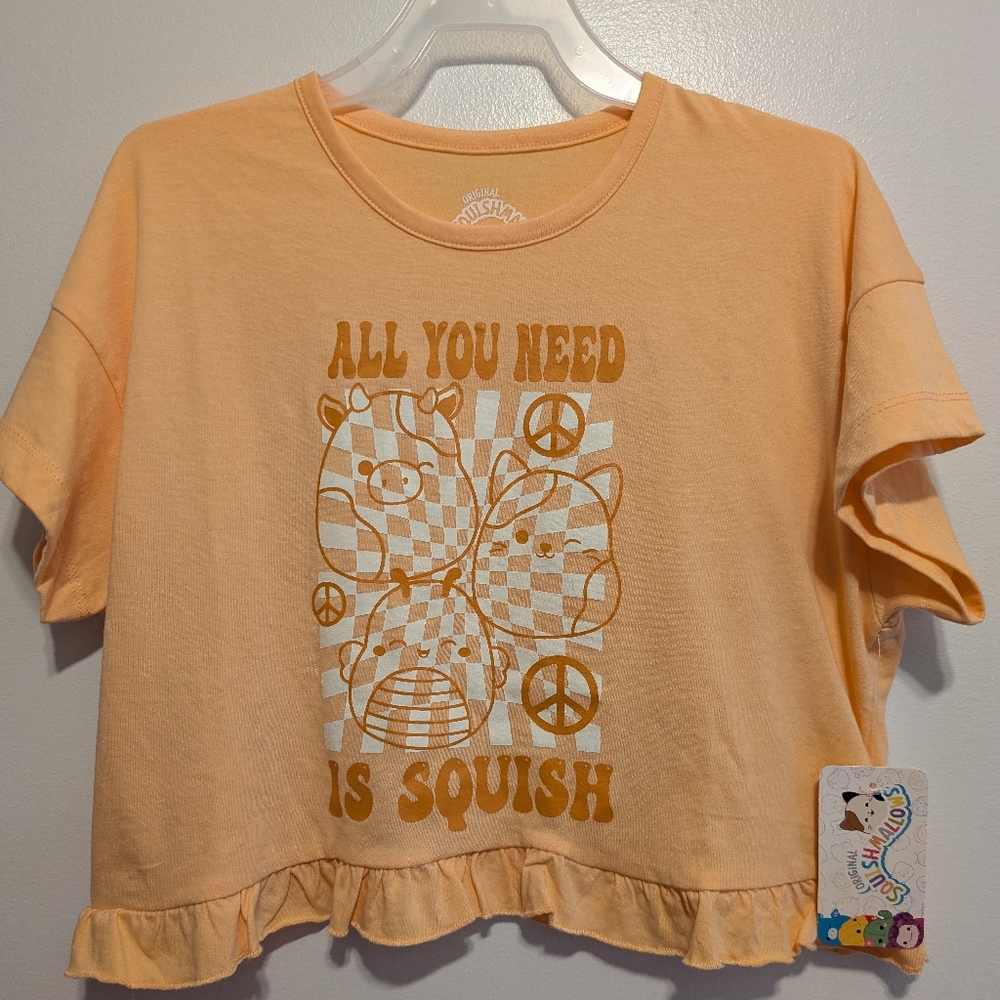 Squishmallows Kids Peach Graphic Tee